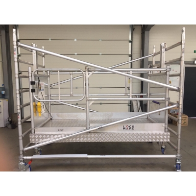 Rusztowanie aluminiowe przejezdne Lockhard AluLIFT Seria S (wys. rob. 5,00m)